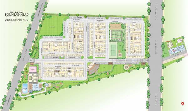  vinay-fountainhead Block 1 Cluster Plan