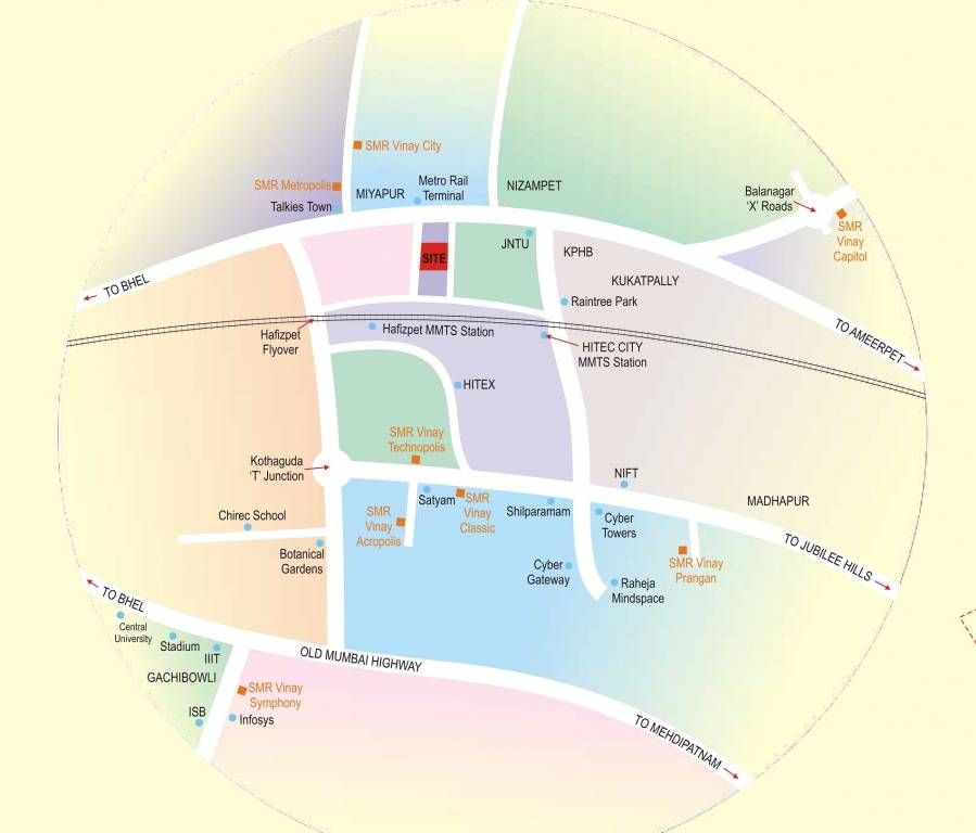  vinay fountainhead Location Plan