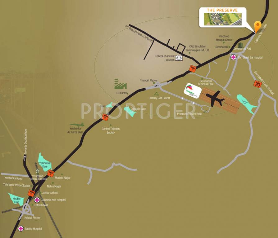 Images for Location Plan of Excel The Preserve