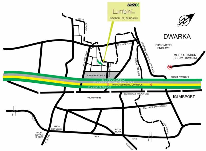  lumbini-terrace-homes Images for Location Plan of Brisk Lumbini Terrace Homes