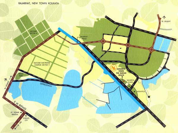 Images for Location Plan of Vedic Realty Sanjeeva Town Bungalows