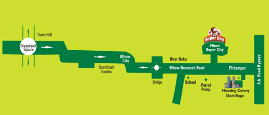  super-city Location Plan