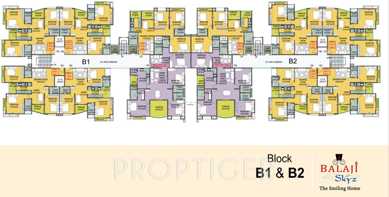 balaji skyz Images for Cluster Plan of Shikhar Balaji Skyz