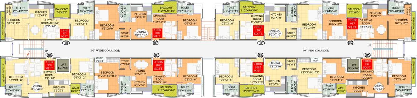 balaji skyz Images for Cluster Plan of Shikhar Balaji Skyz