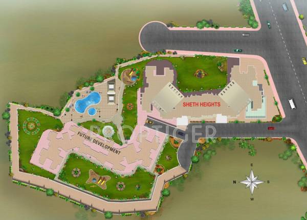 Images for Layout Plan of Sheth Enterprises Heights