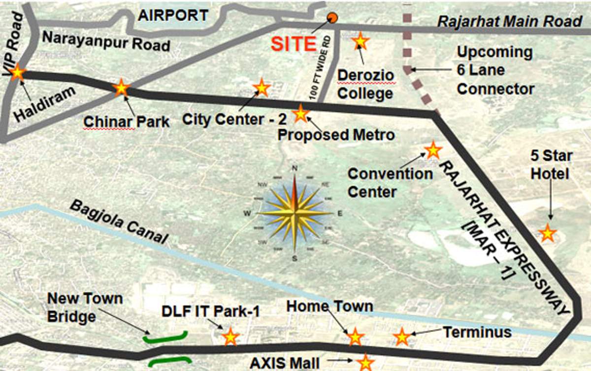  pearl Images for Location Plan of Salarpuria Sattva Pearl
