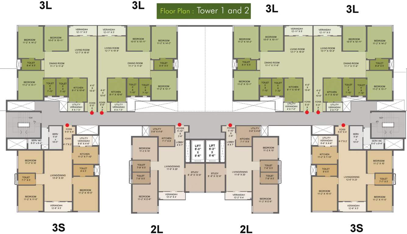 Images for Cluster Plan of Salarpuria Sattva Silveroak Estate