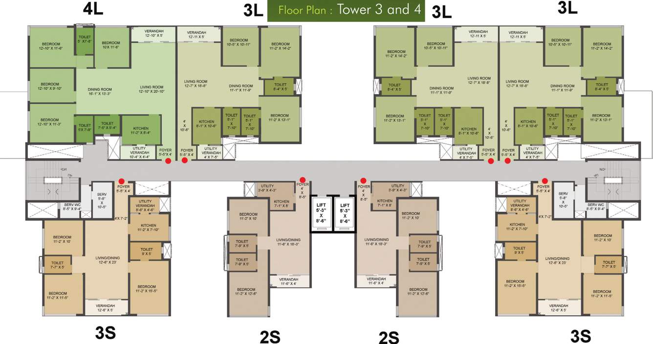 Images for Cluster Plan of Salarpuria Sattva Silveroak Estate