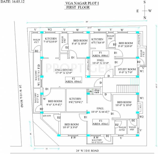 Gee Ge Structurals Monarch Cluster Plan of First Floor
