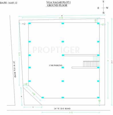 Gee Ge Structurals Monarch Cluster Plan of Ground Floor