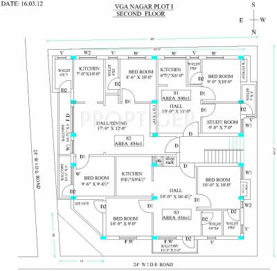 Gee Ge Structurals Monarch Cluster Plan of Second Floor
