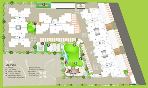 Layout Plan saransh-ambience Layout Plan