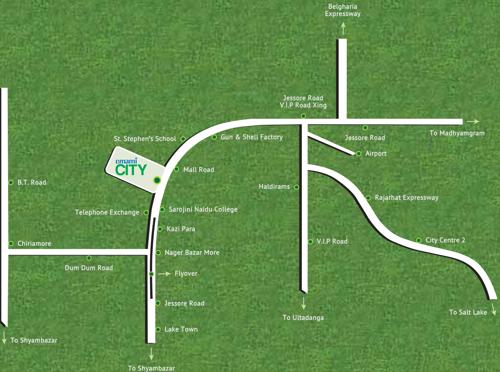Images for Location Plan of Emami City city Images for Location Plan of Emami City