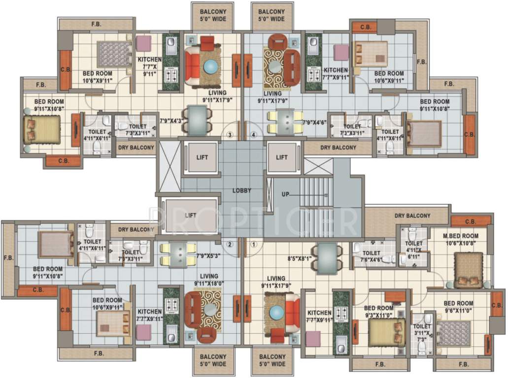 Images for Cluster Plan of Shree Siddeshwar Gardens