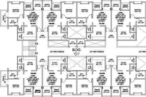Images for Cluster Plan of Shree Malhar Kamal Green Leaf