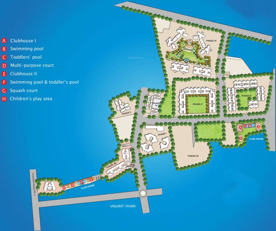  siddhachal iii Layout Plan