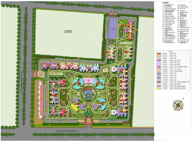  le-garden Images for Site Plan of Ajnara LeGarden