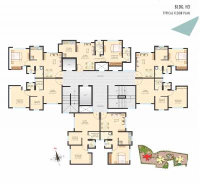 H1 Cluster Plan heights H1 Cluster Plan