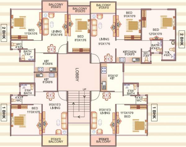 Images for Cluster Plan of Omkar Puram