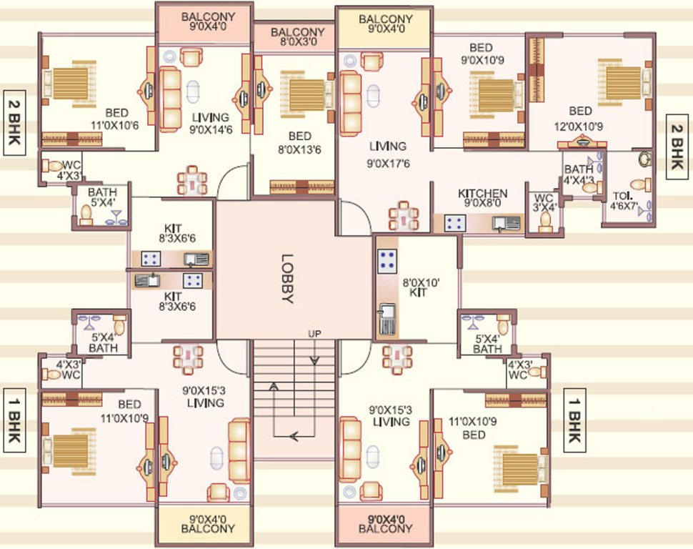 Images for Cluster Plan of Omkar Puram