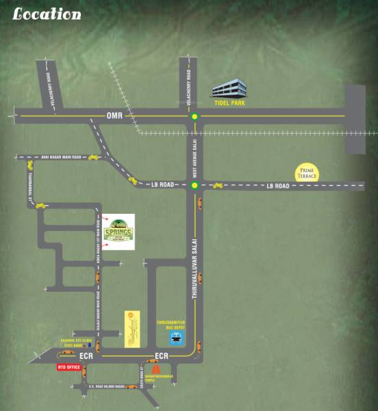  springs-apartment Location Plan