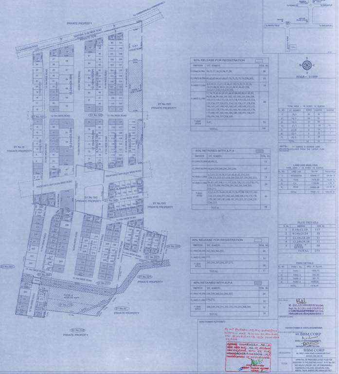 Images for Layout Plan of BBM Samruddhi Enclave