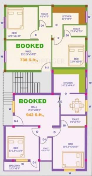 Images for Cluster Plan of ARRR Jall Naicken Street