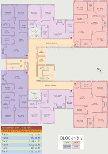Images for Cluster Plan of Diamond Clubtown Courtyard