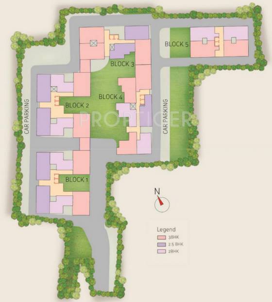 Images for Layout Plan of Diamond Clubtown Courtyard