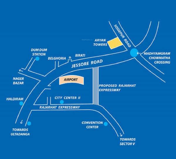  towers Location Plan