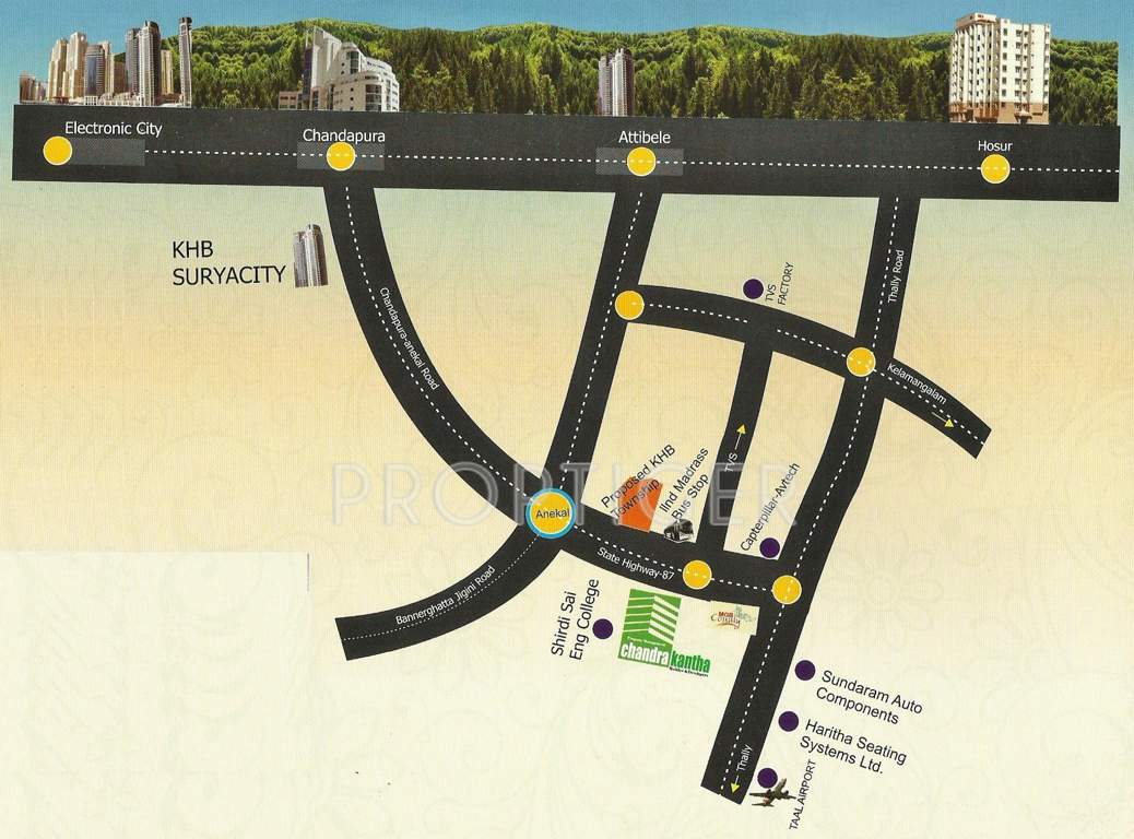 Images for Location Plan of ChandraKantha Serenity