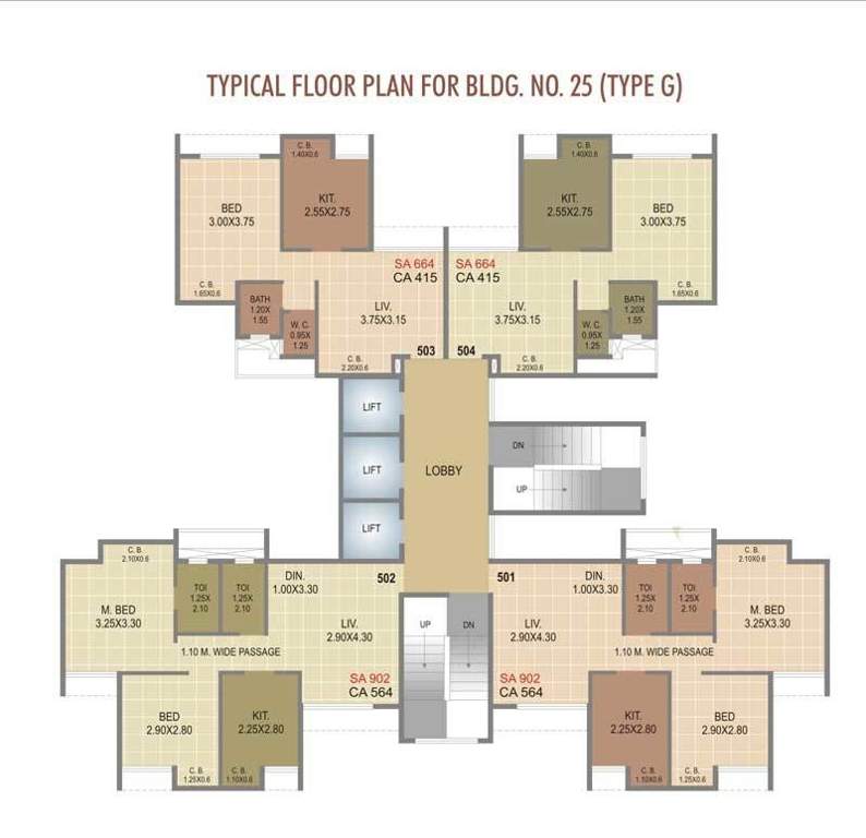 Images for Cluster Plan of Haware Haware Citi