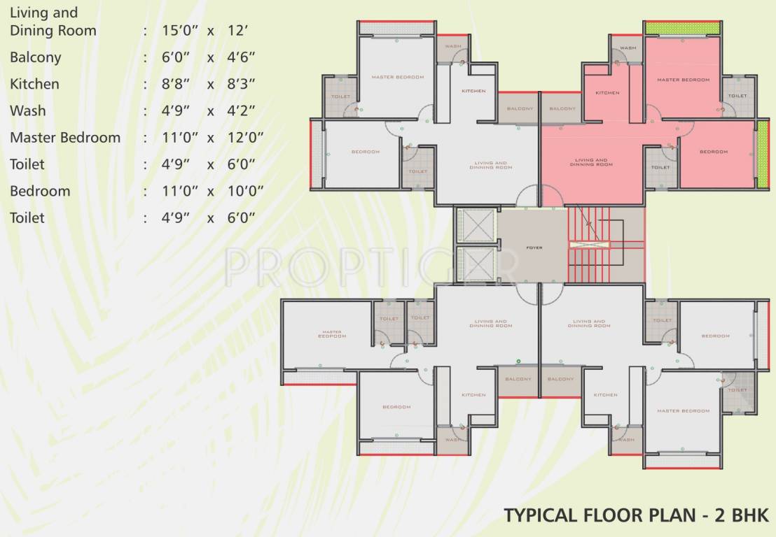 Images for Cluster Plan of Poddar Palm Greens
