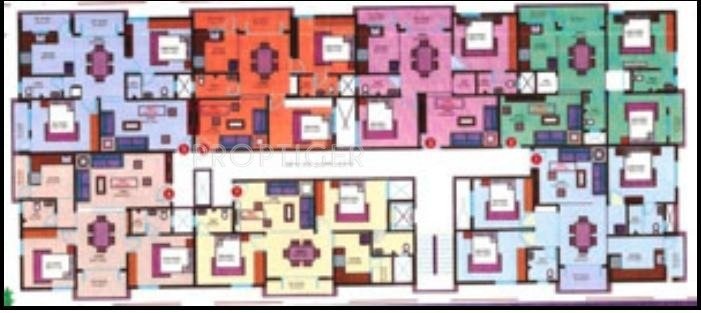 Images for Cluster Plan of Mahaghar Sri Sai Nilayam