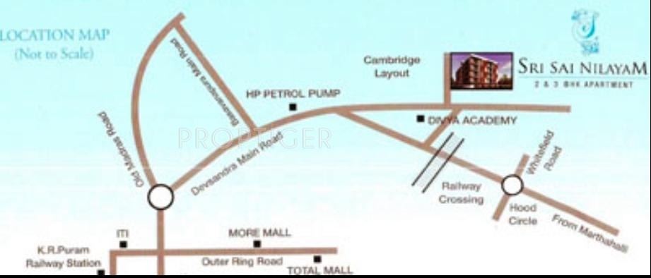 Mahaghar Properties Sri Sai Nilayam Location Plan