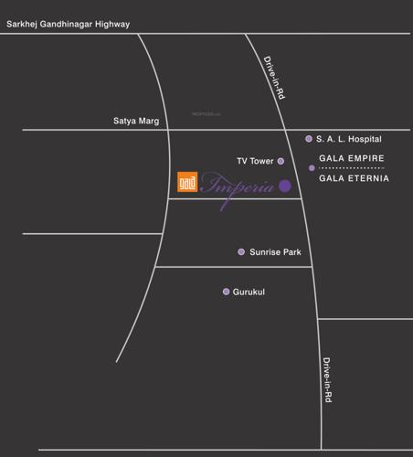 Images for Location Plan of Gala Imperia Images for Location Plan of Gala Imperia