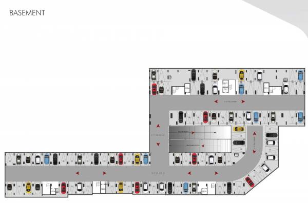  hues Tall Block, Long Block Cluster Plan
