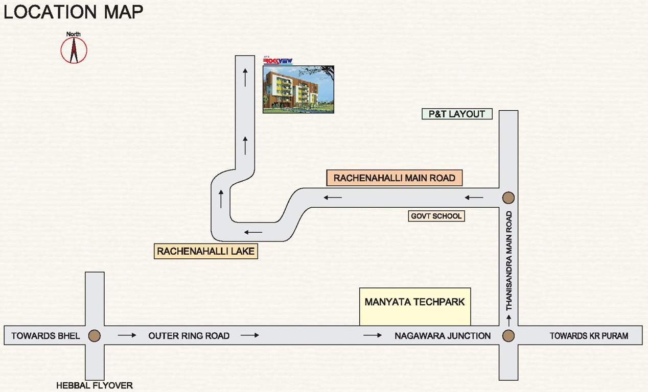 rock view Images for Location Plan of ATZ Rock View