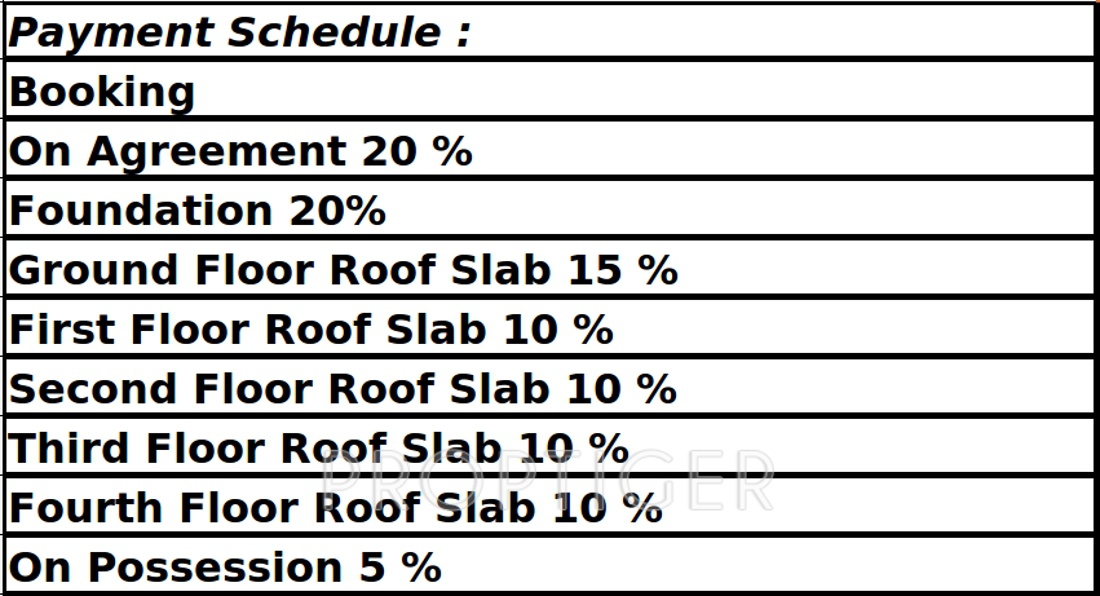Images for Payment Plan of ATZ Rock View Payment Plan
