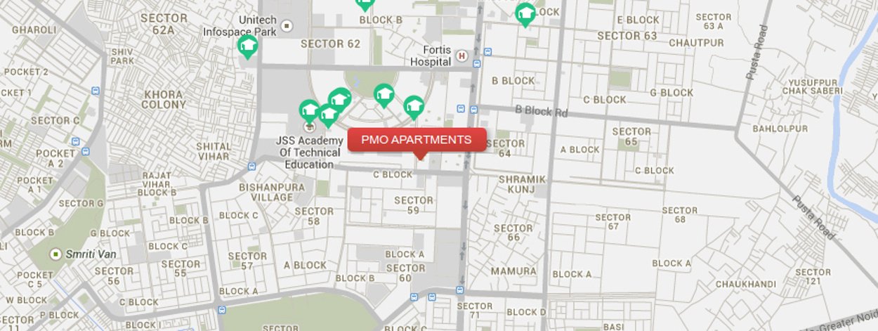 Images for Location Plan of Purvanchal PMO Apartments