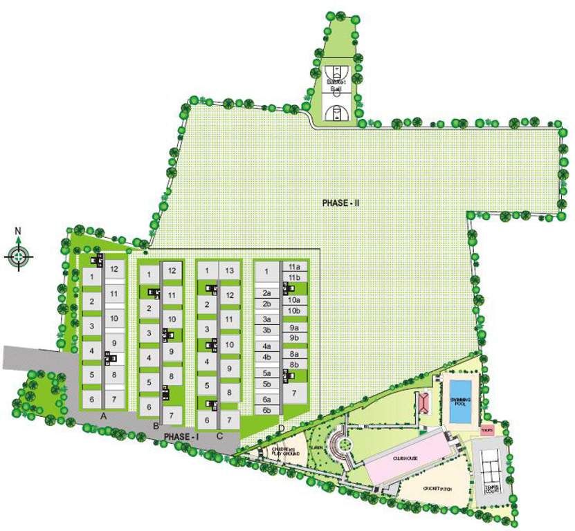 emerald heights Images for Layout Plan of Modi Emerald Heights