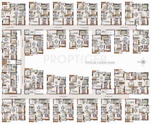  bliss Images for Cluster Plan of Sikhara Bliss