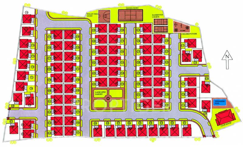 Images for Layout Plan of Modi Properties Silver Oak Bangalows