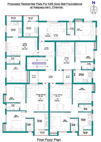 Images for Cluster Plan of Gold Sarah Villa