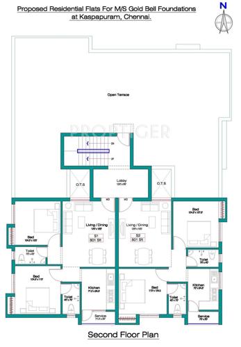 Images for Cluster Plan of Gold Sarah Villa