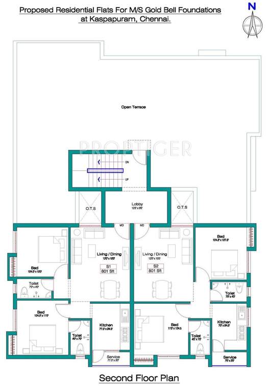 Images for Cluster Plan of Gold Sarah Villa