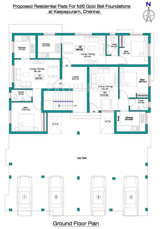 Images for Cluster Plan of Gold Sarah Villa
