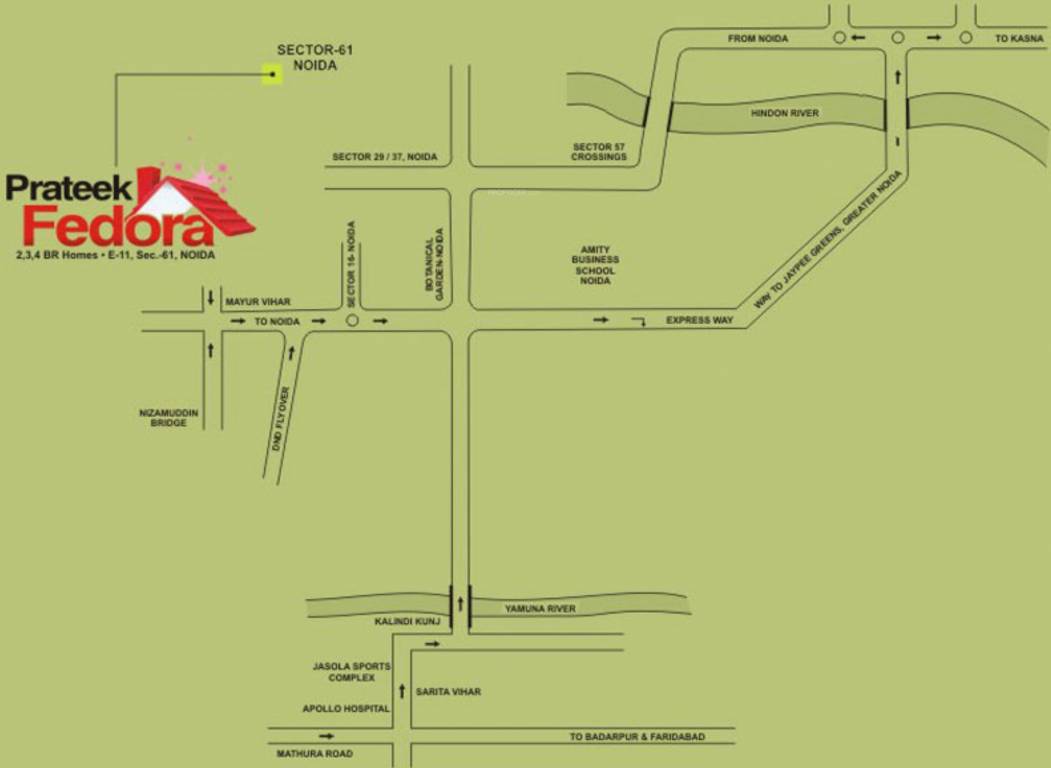 fedora Location Plan