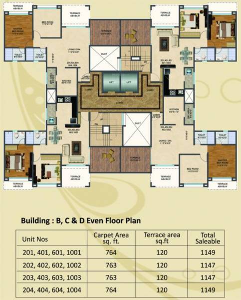 Images for Cluster Plan of Kolte Patil Langston Images for Cluster Plan of Kolte Patil Langston