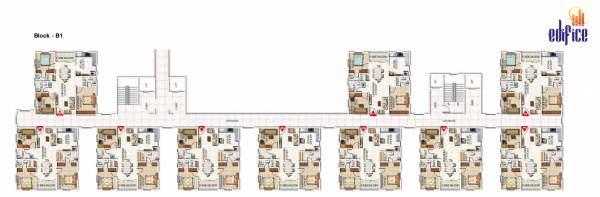  edifice Block B Cluster Plan